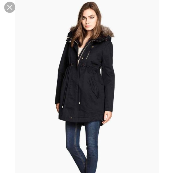 h&m maternity winter jacket